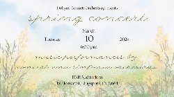 Orchestra Spring Concert